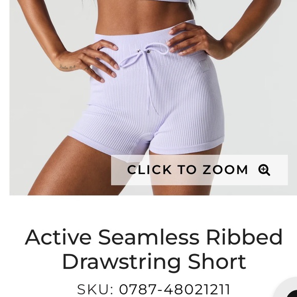 New size M Charlotte Russe active shorts - Picture 2 of 5